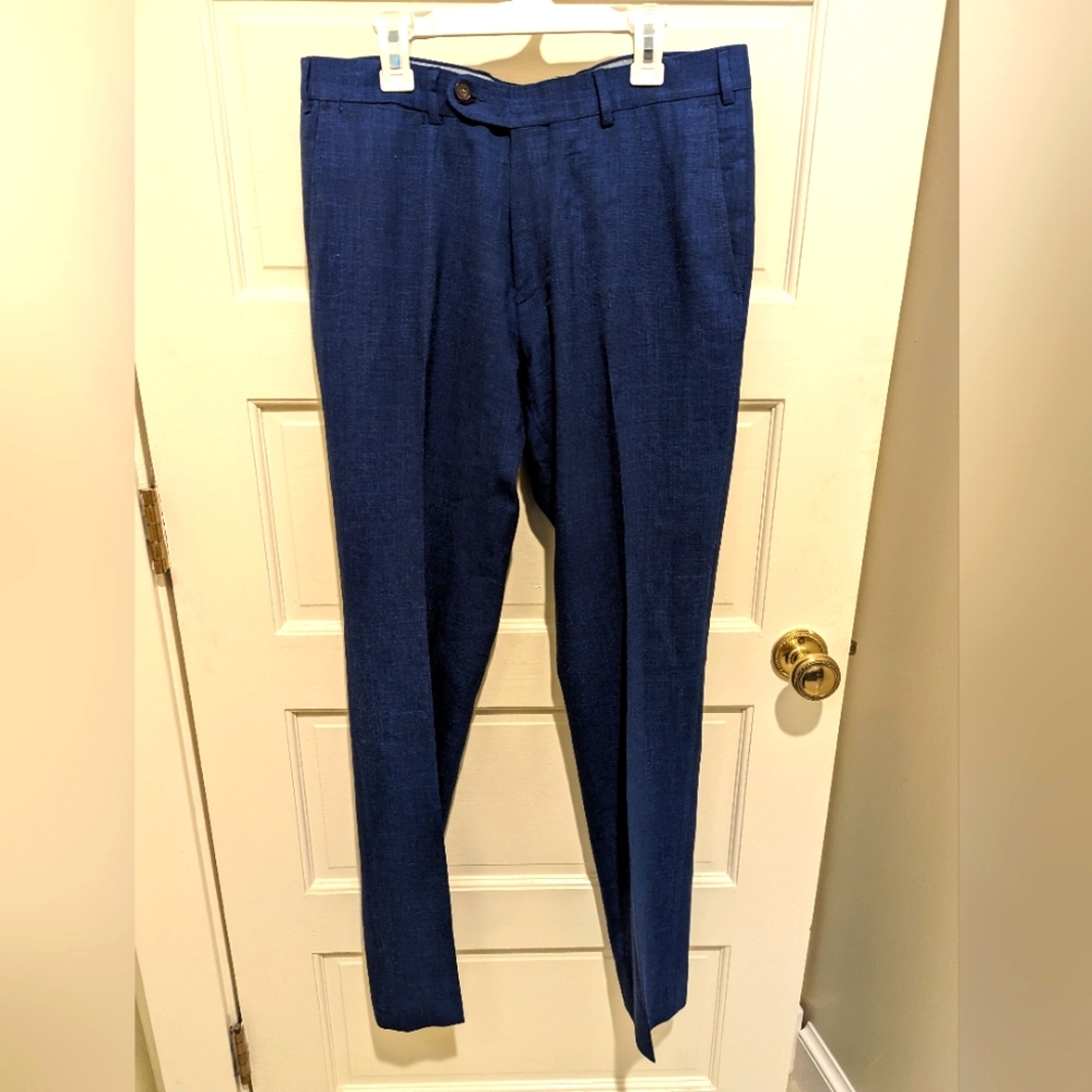 Taylor Stitch telegraph wool linen work pants 31